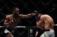 Leon Edwards (Left) had a tough outing but walked away with the victory.